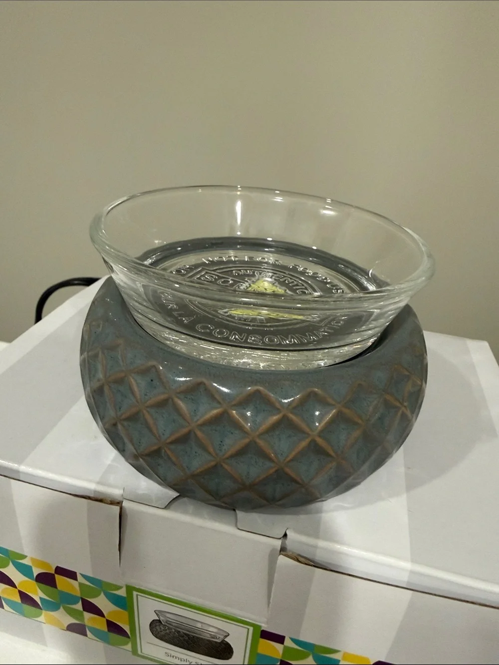 Scentsy ceramic base